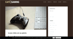 Desktop Screenshot of cafegaming.fr